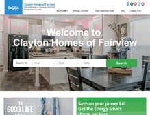 Tablet Screenshot of claytonespanola.com
